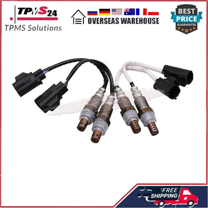 For Land Rover LR3 Land Rover Range Rover Sport 4Pcs Upstream&Downsream Oxygen Sensor O2 Sensor Lambda Sensor 234-9075 234-4264