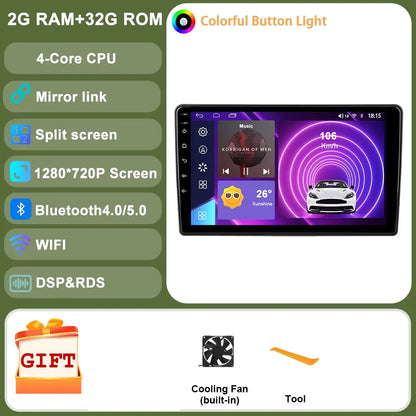 Android 14 For GMC Chevrolet Avalanche Silverado Tahoe Equinox Impala Traverse Express Traverse Car Radio Multimedia Carplay GPS