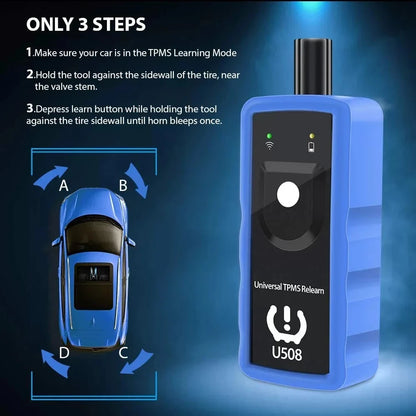 OBDResource Universal Car TPMS Reset Tool Car Tire Pressure Monitoring Sensor Tool U508 for Ford Opel Jeep GMC Chevrolet