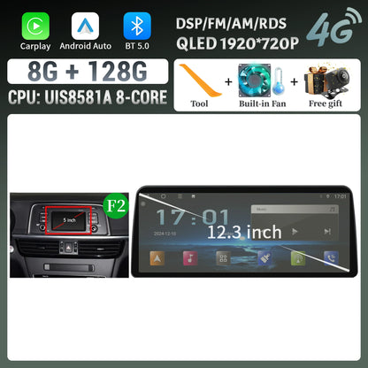 12.3inch Android 14 For KIA K5 Optima 2015 2016 2017 2018 2019 Car Radio Multimedia Navigation GPS Carplay Stereo Touch Screen