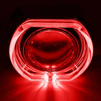 2.5-inch dual lens light guiding angel eye H1HID xenon product automotive parts universal LED headlights
