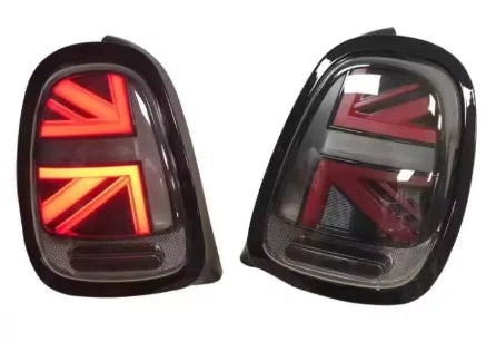 2PCS Car Tail Light For Mini Cooper F55 F56 F57 2014 2015 2016 2017 2018 2019 2020 Rear Reverse Brake Lamp Tailight