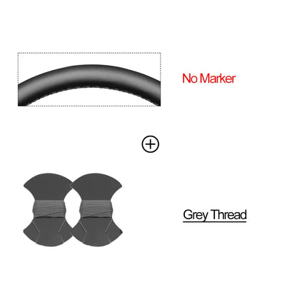 Bioeon Black Hive Leathe Car Steering Wheel Cover for GMC Sierra 1500 Sierra 1500 Limited Sierra 2500 3500 Yukon (Yukon XL)