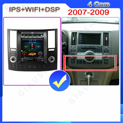 8+256G For Infiniti FX FX35 FX45 2003-2009 Android 12 Car Radio DVD Multimedia Video Player Stereo Auto Navigation GPS 4G WIFI