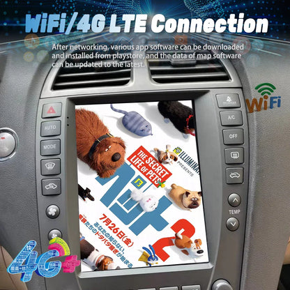 Android 14 Screen Car Radio Stereo For Lexus ES240 ES250 ES300 ES330 ES350 ES 350 2007 GPS Carplay Navigation Video Player