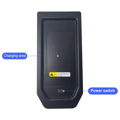 Wave Wholesale — Car Wireless Charger 15w — Fast — size and scale view