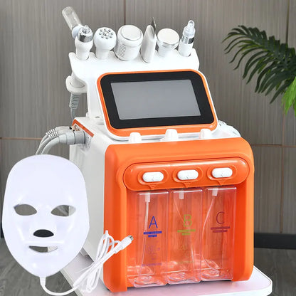 7 in 1 Aqua Peeling H2O2 Facial Machine Hydra Water Dermabrasion Skin Scrubber Peel Oxygen Jet Facial Machine