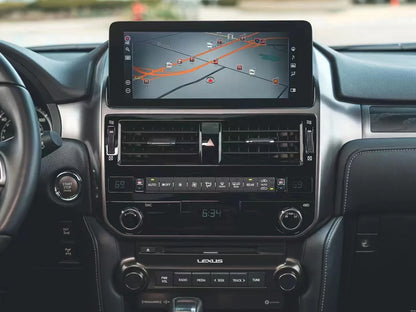 12.5 inches Screen Android 12 8-256GB Car Stereo Multimedia DVD Player For Lexus GX460 2008-2022 Radio GPS Navigation Head Unit