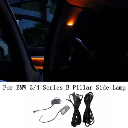 LED B Pillar Side Lamp Ambient Light For BMW F30 F31 F34 F35 3 Serie F32 F33 F36 3GT 4 Serie Atmosphere Interior Illumination