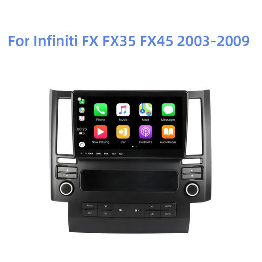 9 Inch For Infiniti FX FX35 FX45  2003-2009  Android 12 Car Radio DVD Multimedia Video Player Stereo Auto Navigation GPS 4G WIFI