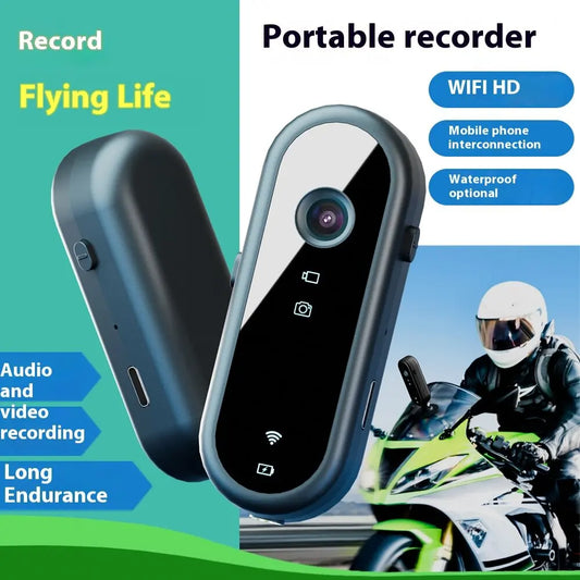 Outdoor Sports Camera WiFi Wireless 4K 128GB Bike Sport Mini Body Camera Portable Thumb Pocket Action Sports Mini Camera