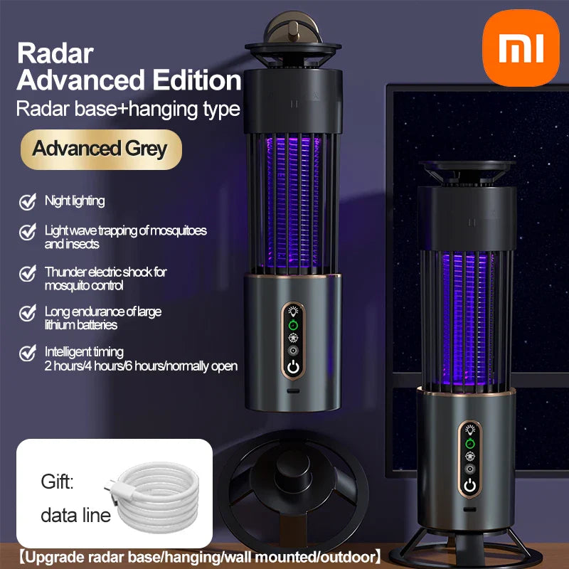Xiaomi Mosquito Killer Lamp Insect Fly Trap Camping Lantern USB Timing Electric Mosquito Swatter Outdoor Insect Killer Repellent