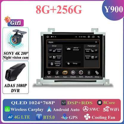 8.4 inch Android Car Stereo Radio For Dodge Charger Challenger 2015-2019 Replacement Wireless Carplay and Android Auto Headunit