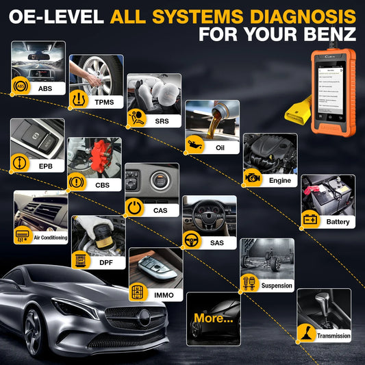 2025 LAUNCH X431 Elite Bi-Directional OBD2 Scanner for Toyota for AUDI for BWN for Ford for BENZ for HONDA for NISSAN for GM