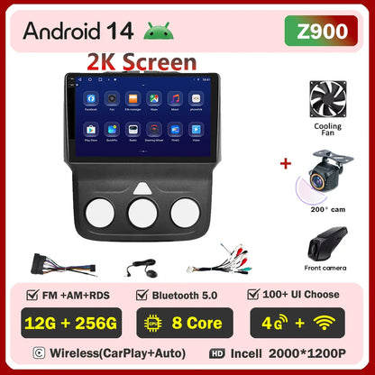 For Dodge Ram 1500 2500 3500 (2013-2019) Carplay Auto Screen Wireless Android Auto Car Intelligent Systems AutoMotive 8 Core DSP