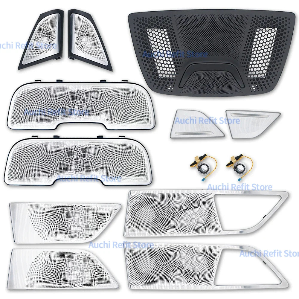 11 Colour LED Speaker Cover For BMW New 7Series G11 G12 Car Midrange Tweeter HiFi Music Stereo Horn Ambient Light Decorate Refit