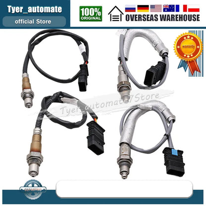 Front & Rear Oxygen Sensor Lambda Sensor 11787848482 11787848483 11787848486 11787848487 For 2015-2020 BMW M2 M3 M4 F87 F80 F82
