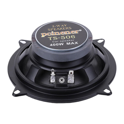 4/5/6 Inch HiFi Coaxial Subwoofer 12V 2 Way Vehicle Audio Music Stereo Subwoofer 300W/400W/500W Full Range Frequency Auto Audio