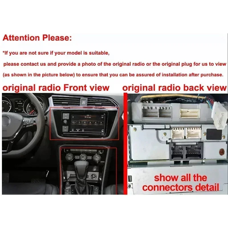 9'' For VW Passat Polo Golf MK5/6 Amarok Caddy Car Radio Head Unit Carplay Apple Android13 Intelligent System Multimedia Player