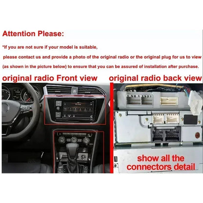 9'' For VW Passat Polo Golf MK5/6 Amarok Caddy Car Radio Head Unit Carplay Apple Android13 Intelligent System Multimedia Player