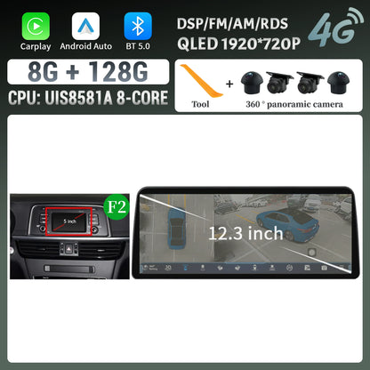 12.3inch Android 14 For KIA K5 Optima 2015 2016 2017 2018 2019 Car Radio Multimedia Navigation GPS Carplay Stereo Touch Screen