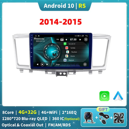 EKIY For Infiniti QX60 2014-2019 Car Radio Android 10 Auto Carplay 4G WIFI GPS Navigation Multimedia Player DVD Player