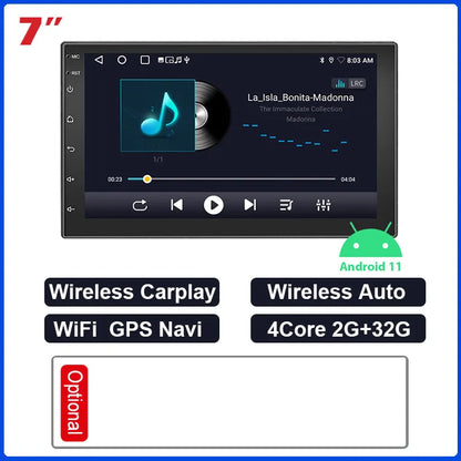 ESSGOO 2 Din Android Car Radio Automotive Multimedia Wireless Carplay GPS Stereo For Volkswagen Nissan Hyundai Kia Toyota Ford