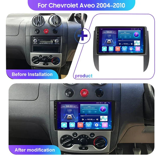 TDARRM For CHEVROLET Aveo 2004-2010 Android 9inch Car Radio GPS Navigation Multimedia Player  Carplay Video Player Head Unit