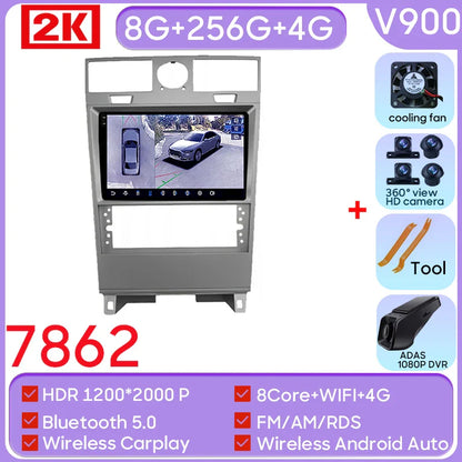 Android13 For Lincoln Navigator 2003 - 2009 Car Radio Video Multimedia Player Navigation Carplay GPS WIFI BT Stereo NO 2din DVD