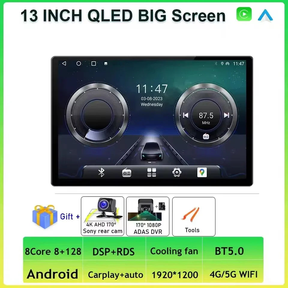 Android 14 Carplay Auto Car Radio For Peugeot 5008 4008 3008 2017 2018 2019 2020 Multimedia Video Player Navigation GPS Stereo