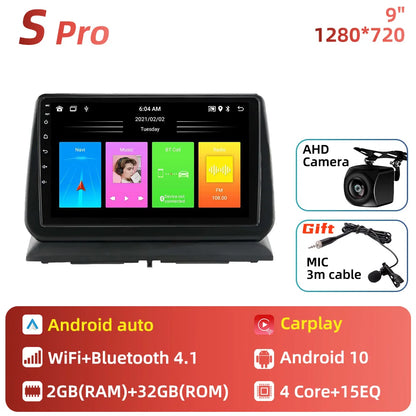 2 Din Android Car Radio for Dodge Nitro 2007-2011 Stereo Carplay Car Multimedia Player GPS Navigation Autoradio Head Unit Auto