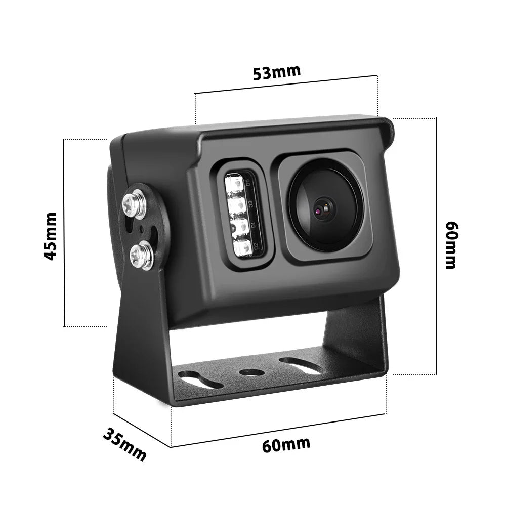 140 Degree Wide View Car Bus Truck Vans Heavy Vehicles Camera 2MP AHD Waterproof