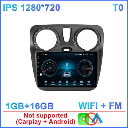 Car Radio For Renault Lodgy Dacia Dokker 2012 - 2020 Autoradio 4G WIFI GPS Car Video Multimedia Automotive Carplay Android Auto