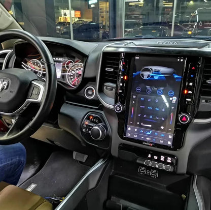 12.1 " Android Auto Carplay For Dodge Ram 1500 2500 3500 4500 2008-2019 2020 2021 2022 2023 2024 Car Radio Multimedia Head Unit