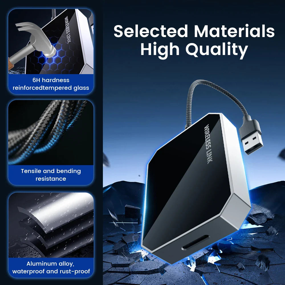 2025 HEYINCAR Carbitlink Smartlink Phonelink Easy connect to Wireless Carplay Android atuo Baic Jetour Geely Dongfeng GAC JAC