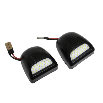 18 LED License Plate Lights for Chevrolet Silverado 1500 2500 3500 Avalanche GMC Sierra Suburban Tahoe Cadillac Escalade 6000K