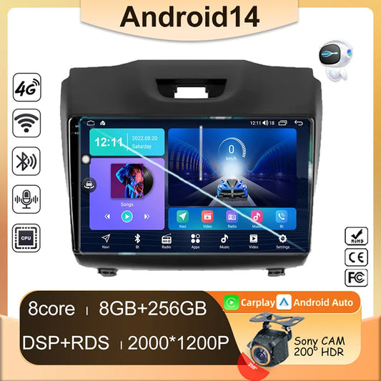 Car Radio Android For Chevrolet Holden S10 TRAILBLAZER COLORADO ISUZU DMAX Auto Navigation Carplay NO 2din DVD Player Stereo