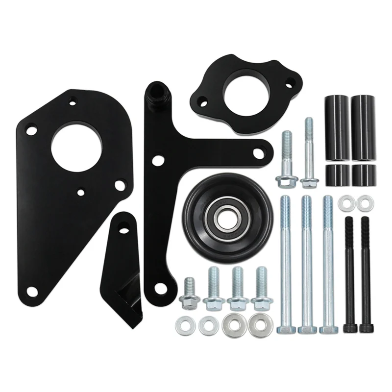 For LS Truck Low Mount Alternator And Power Steering Pump Bracket Kit For Chevy For GMC