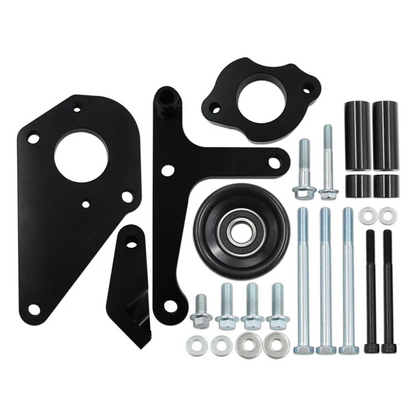 For LS Truck Low Mount Alternator And Power Steering Pump Bracket Kit For Chevy For GMC