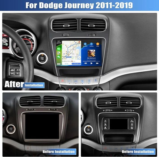 Android 13 For Dodge Journey Fiat Leap Freemont 2011 - 2020 Car Radio Multimedia Player Navigation 4G+Wifi GPS DSP Carplay Auto