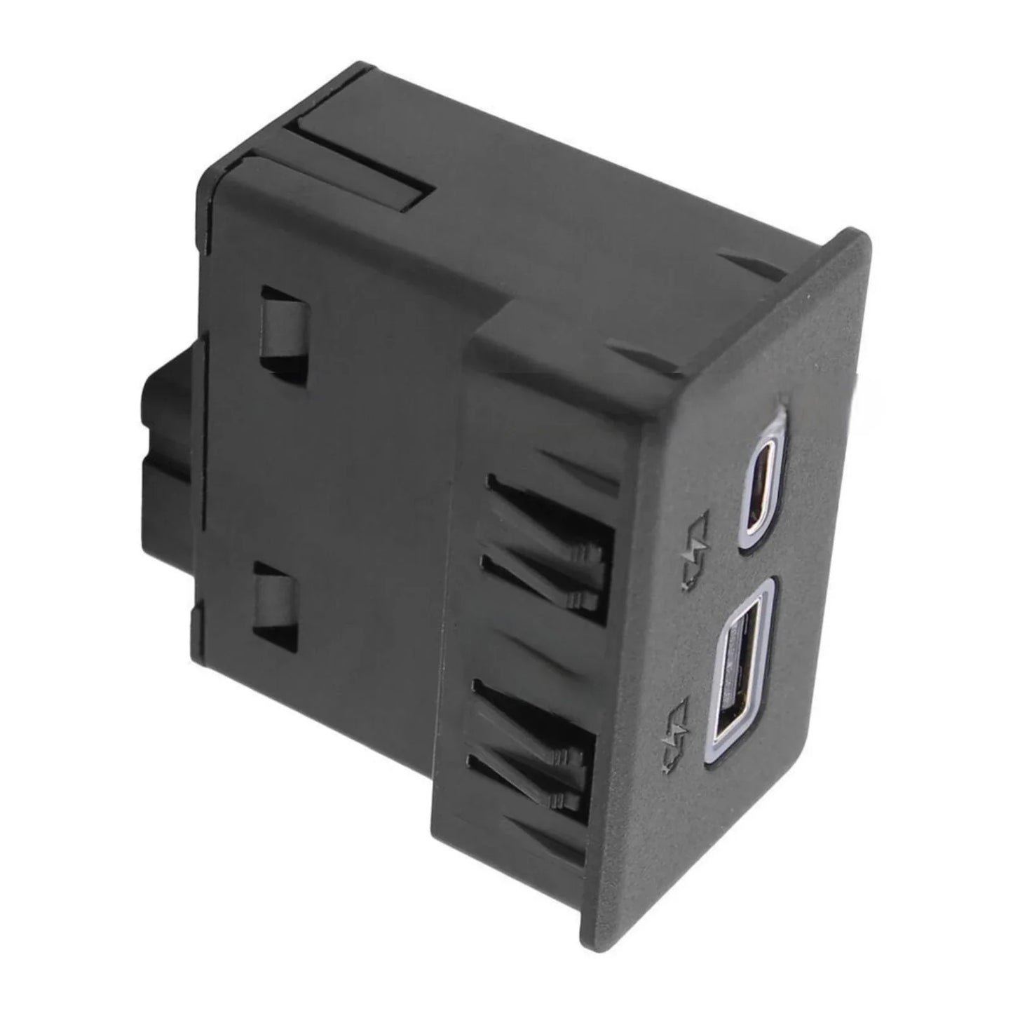 USB-C Port Dual Charge Receptacle 13525889 For Cadillac Escalade Chevrolet Suburban Tahoe Silverado GMC Sierra 1500 2500 3500HD