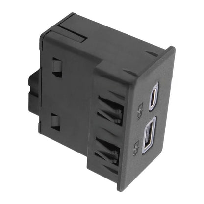 USB-C Port Dual Charge Receptacle 13525889 For Cadillac Escalade Chevrolet Suburban Tahoe Silverado GMC Sierra 1500 2500 3500HD
