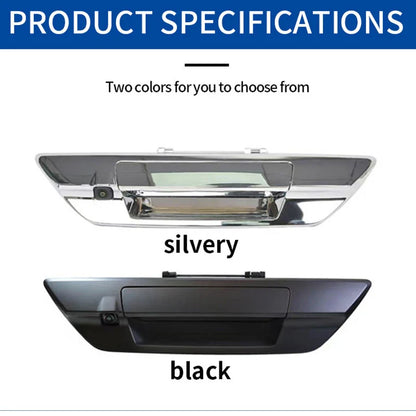 Car Trunk Handle Backup Camera IP68 Waterproof 170° Wide Angles Night Vision for Toyota Hilux SR5 M80 2016-2024 69090-0K350