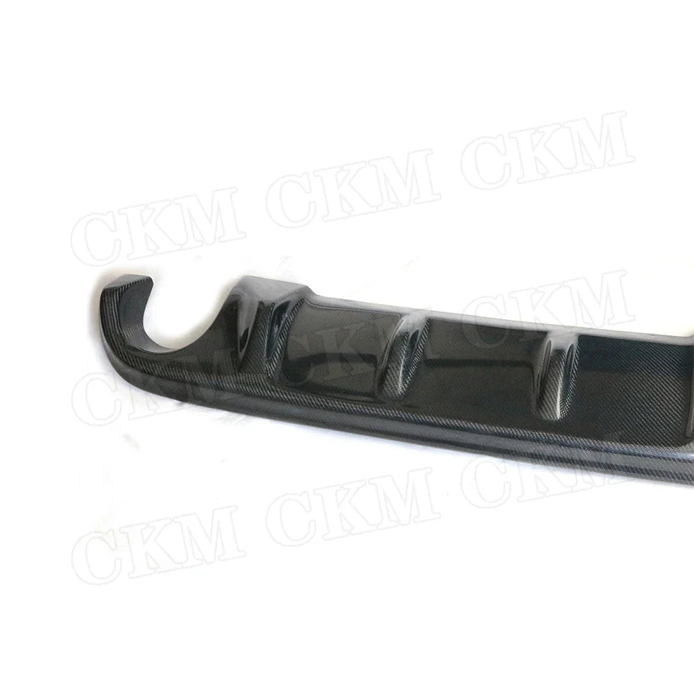 Rear Bumper Lip Diffuser Spoiler for Infiniti Q50 Q50S 2014-2017 FRP Car Body Kits