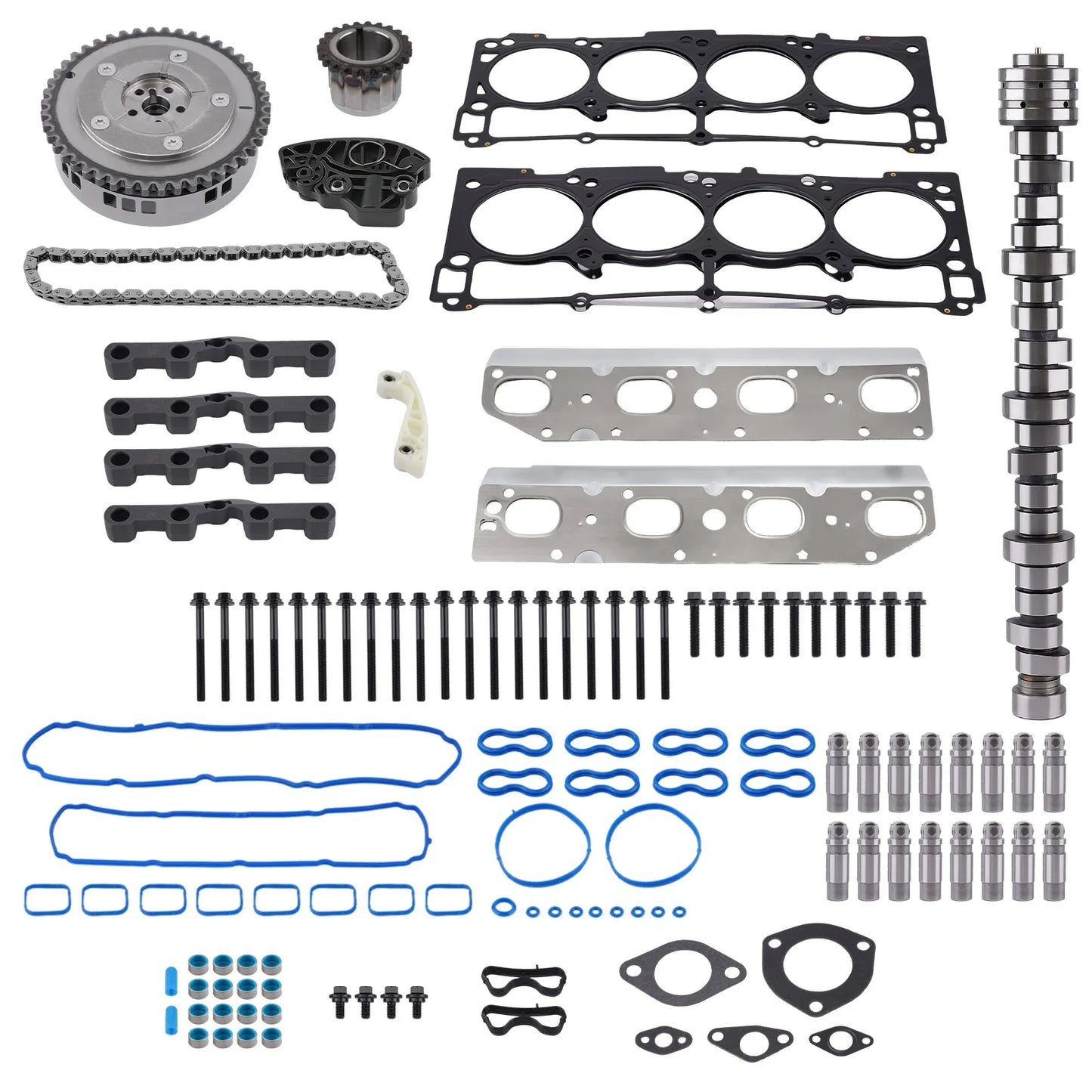 Auto Engine Parts MDS Lifters Rollers Camshaft Kit for Dodge Durango SLT 5.7L V8 VIN: T  for Chrysler 53021728BB for Ram 1500