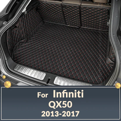 Car trunk mat for Infiniti QX50 SUV 2013 2014 2015 2016 2017 cargo liner carpet interior accessories cover