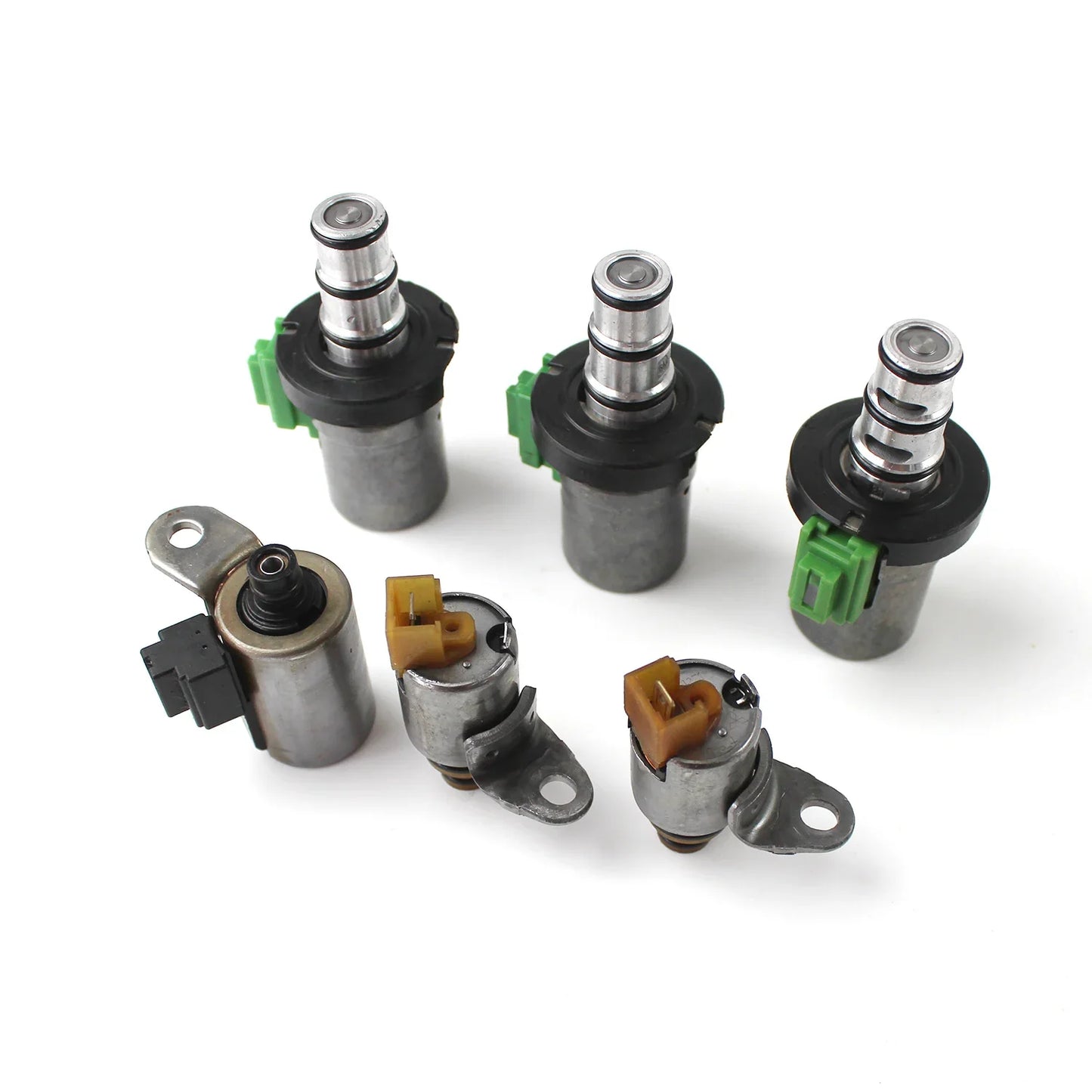 48420K-R 4F27E FN4A-EL 6 PCS 5-Speed Transmission Solenoid Kit Engine Auto Parts For 2000-2012 Ford Focus Mazda 2 3 5 CX-7 MPV