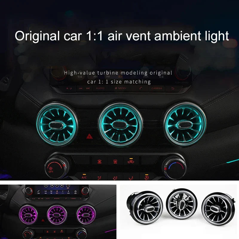 24 in 1 RGB Symphony Car Ambient Lighting for Nissan 2020-2023 14th Generation Sylphy LED Interior Decoration Car Accesssories