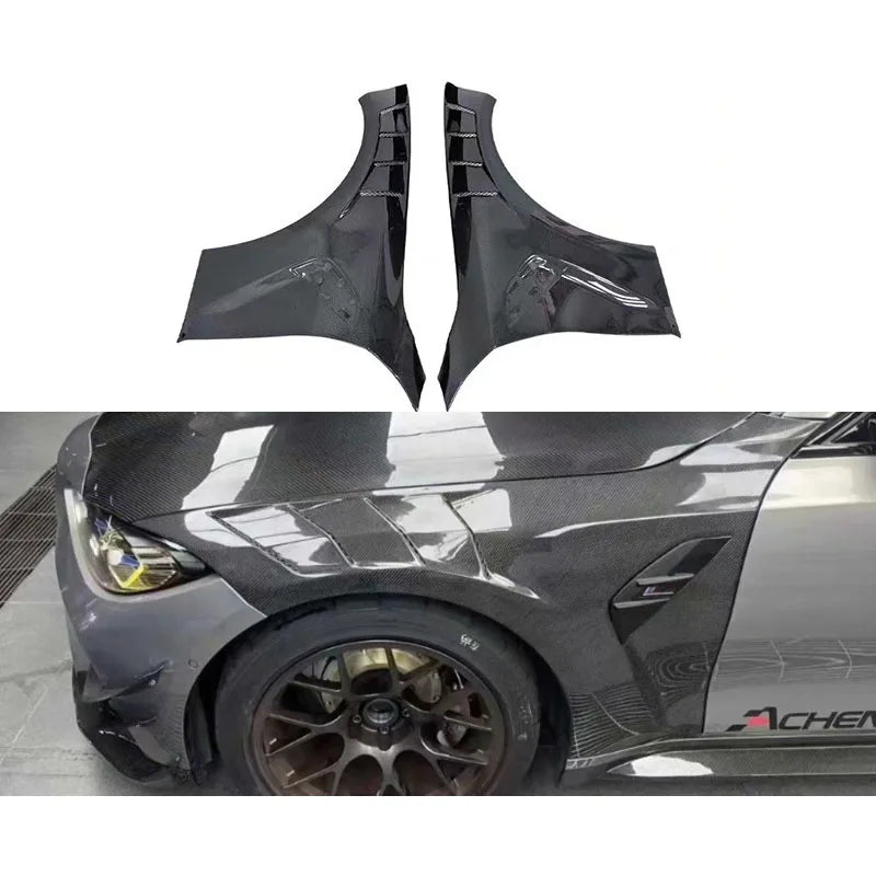 For BMW M3 M4 G80 G82 BMW Carbon Fiber Fender Modified Fender Side Auto Parts Body Kit