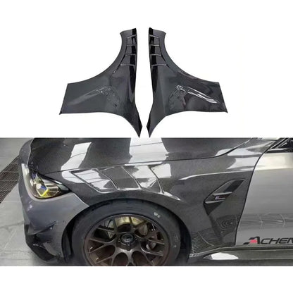 For BMW M3 M4 G80 G82 BMW Carbon Fiber Fender Modified Fender Side Auto Parts Body Kit